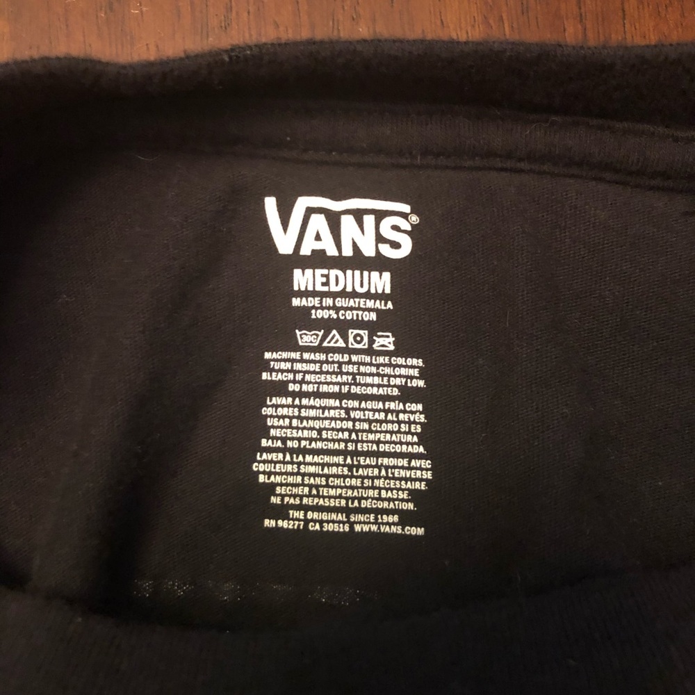 Men’s Vans long sleeve shirt - Picture 5 of 5